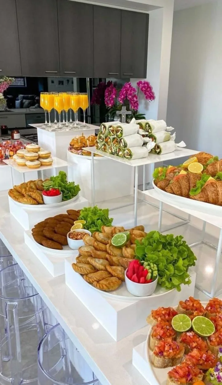 Buffet — réalisation Chef Mohamed Pastry