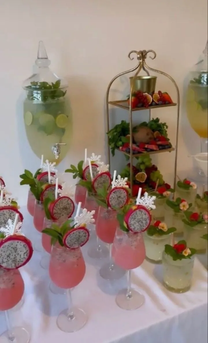 Cocktail — réalisation Chef Mohamed Pastry