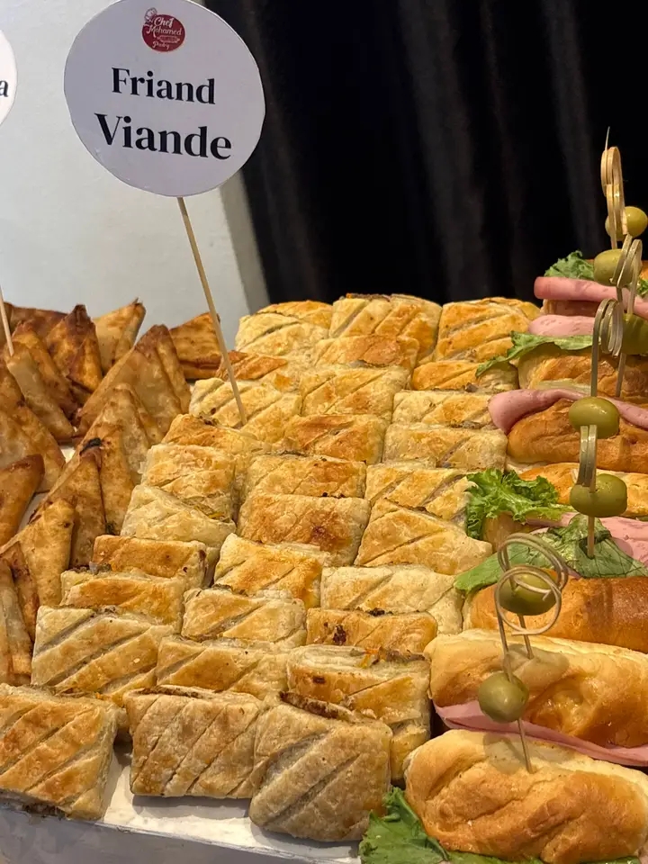 Mignardises et viennoiseries — réalisation Chef Mohamed Pastry