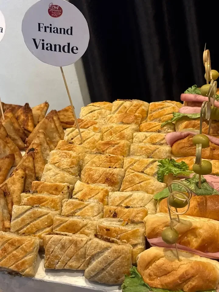 Mignardises et viennoiseries — réalisation Chef Mohamed Pastry