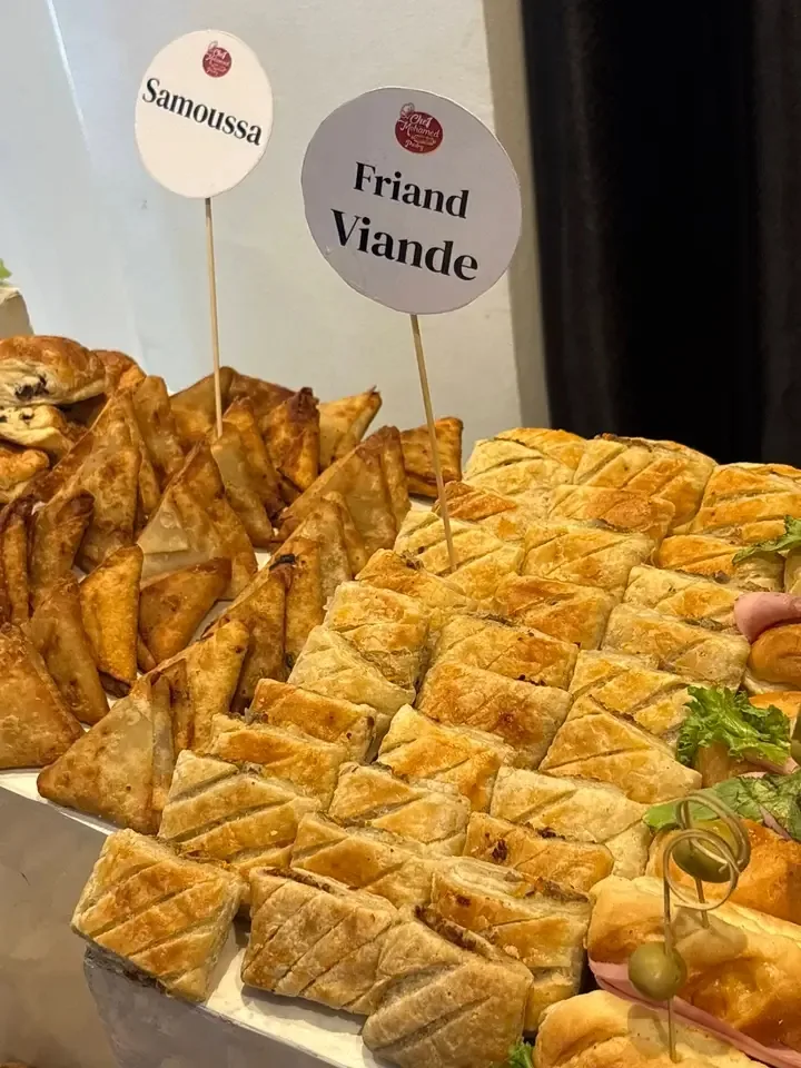 Mignardises et viennoiseries — réalisation Chef Mohamed Pastry