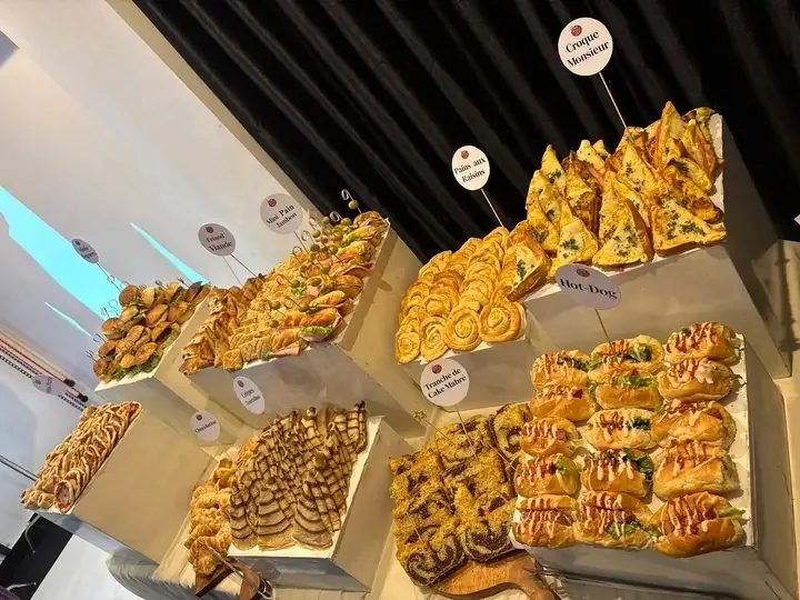 Mignardises et viennoiseries — réalisation Chef Mohamed Pastry